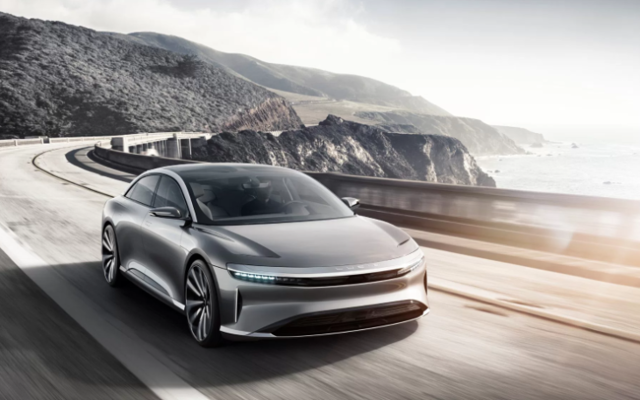 Компания Lucid Motors показала конкурента Tesla Model S