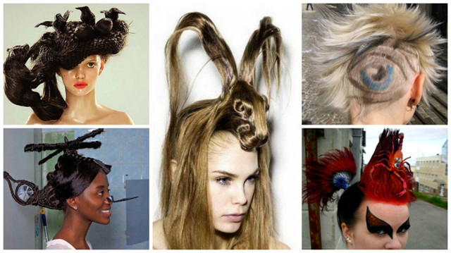Самые странные прически мира