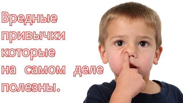 Вредные привычки которые на самом деле полезны.