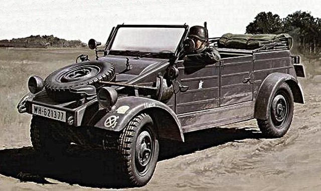 "Немецкий верблюд" - Volkswagen Type 82 (Kübelwagen)