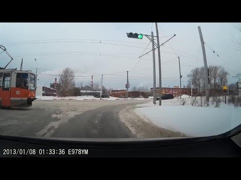 Попал под трамвай 