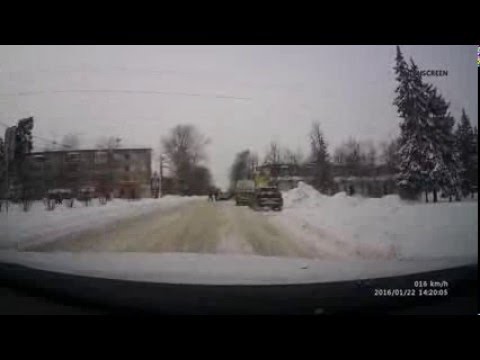 Драка на дороге с неожиданным финалом 