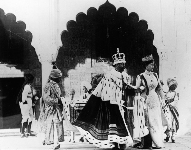 1911 год. Визит английской королевской четы в Индию