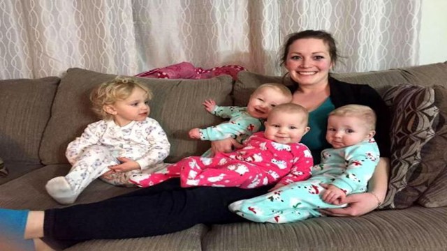  Такой супермаме нужно ставить памятник при жизни! Мама 80 уровня готовит своих четверых малышей ко сну