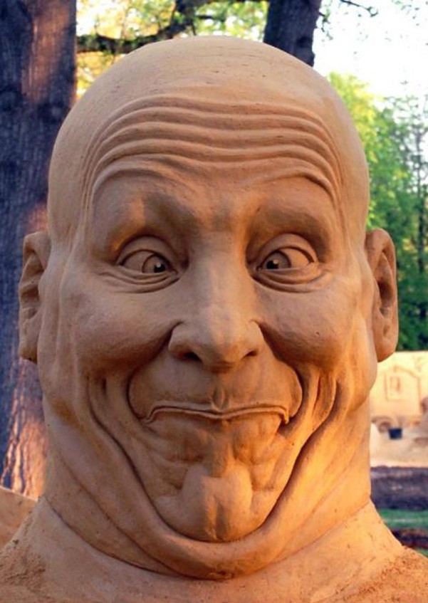 Песчаные скульптуры Рея Виллафейна