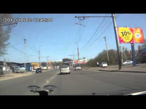 Авария в Иркутске 