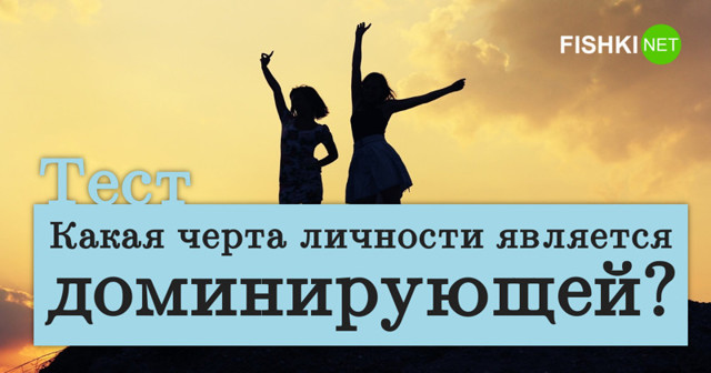 Тест: Какая черта вашей личности является доминирующей? (6 результатов)