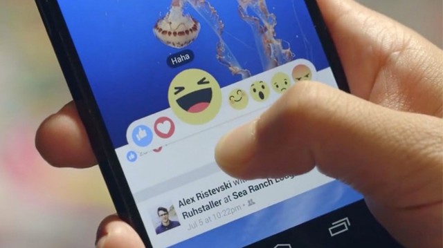 В Facebook появились новые лайки-эмоции