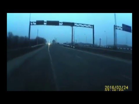 Людей в автобусе и водителя спасло чудо