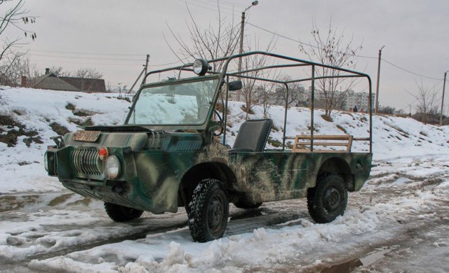 Тест-драйв военного ТПК ЛуАЗ-967 