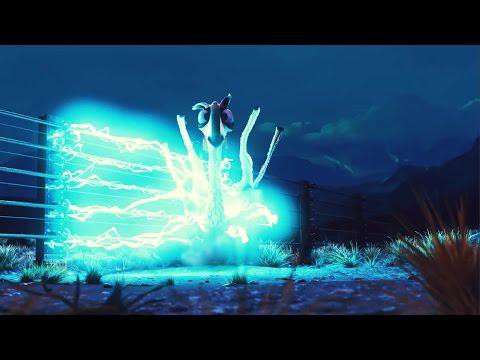 Лама и забор под напряжением