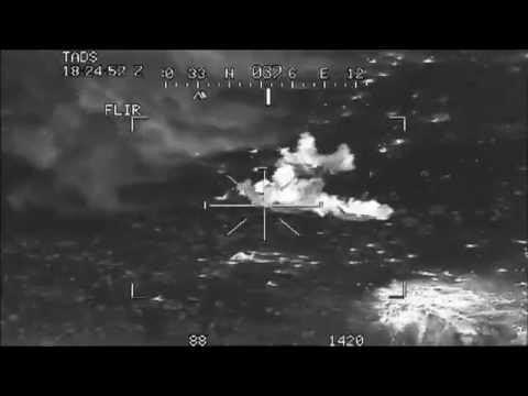 Эффектное уничтожение исламских боевиков движения Талибан с вертолета Apach 