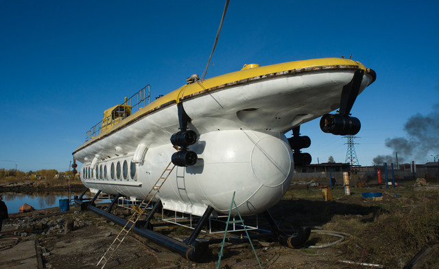 Первая советская экскурсионная подводная лодка «Нептун» 