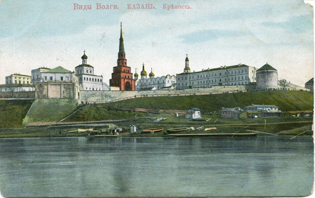 Казань до 1917 года на цветных открытках