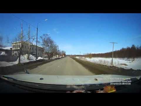 Преградил полосу