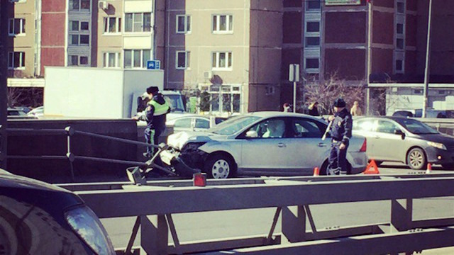 Авария дня. Отлетевшее ограждение убило младенца