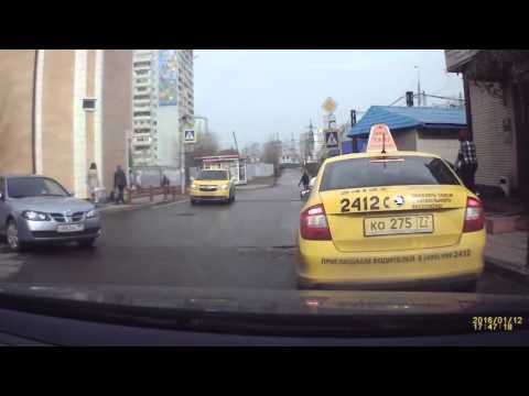 Драка с таксистом 