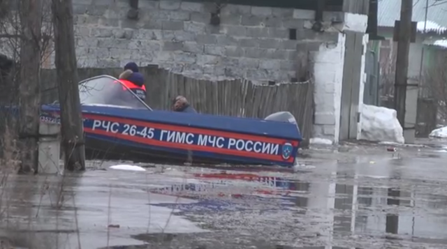 В России начались паводки