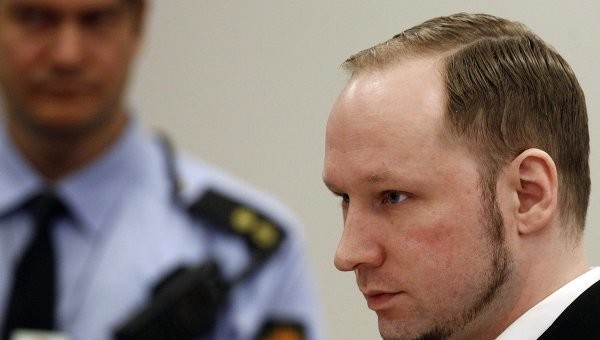  Суд Норвегии рассмотрит апелляцию против признания условий заключения Брейвика «бесчеловечными»