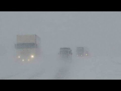 Буран в Подмосковье (21.01.2017) 