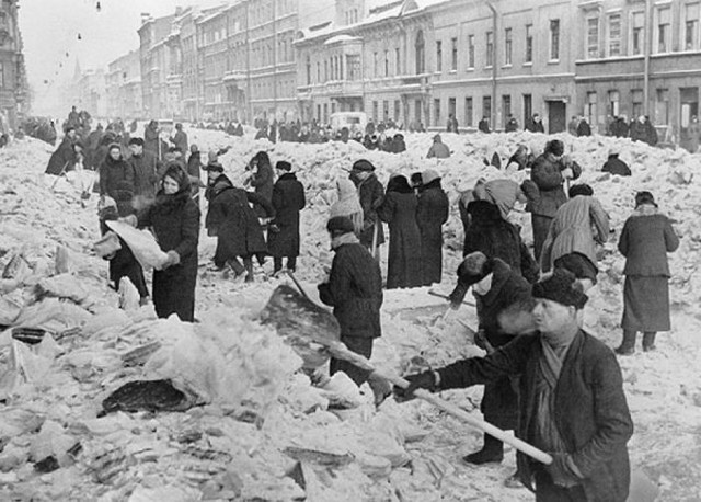 Снимки блокадного Ленинграда