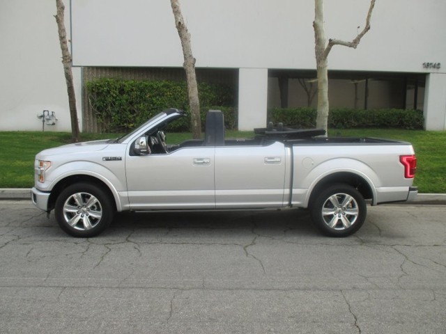 Из пикапа Ford F-150 сделали кабриолет