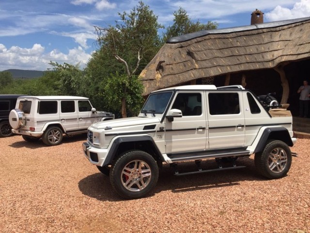 Первый внедорожный Maybach на базе G-Class 4x4 Squared