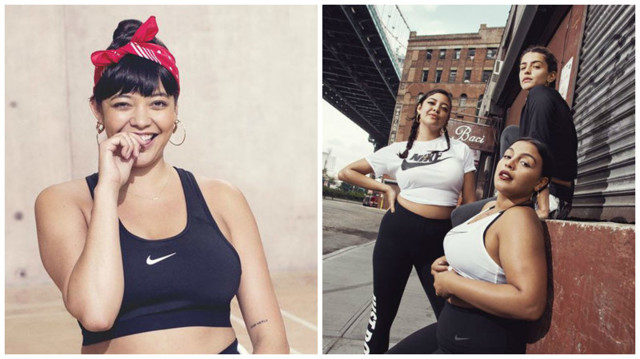 Компания Nike запустила линию спортивной одежды плюс-сайз