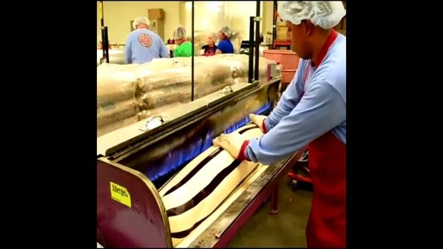 Карамельные конфеты, как их производят