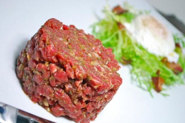 Le veritable tartar de boeuf