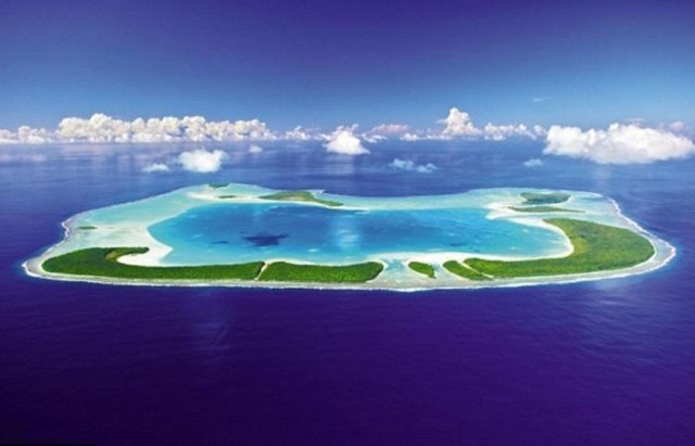 Остров Марлона Брандо во Французской Полинезии