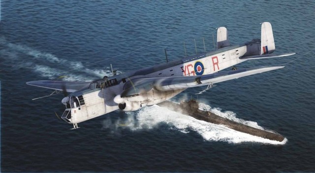 Британский бомбардировщик Armstrong Whitworth A.W.38 "Whitley"