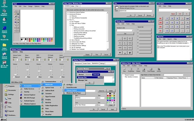 Ностальгия по молодости - Windows 95