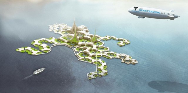 Плавучие острова для миллиардеров начнут строить в 2019 году