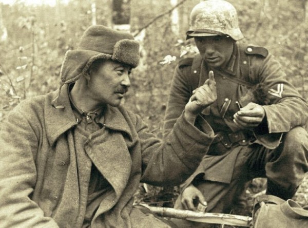 Как общались немецкие и советские солдаты вне боя