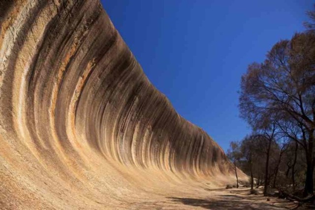 Каменная волна  в Австралии завораживает