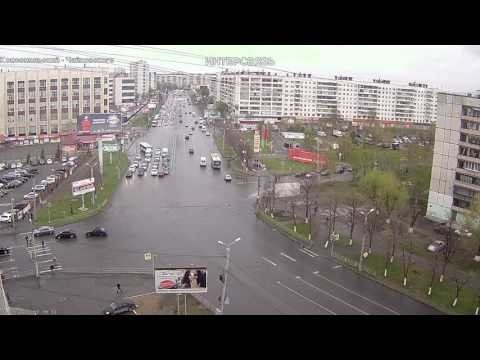 Утренний таран в Челябинске