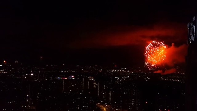 Салют на 9 мая. Москва