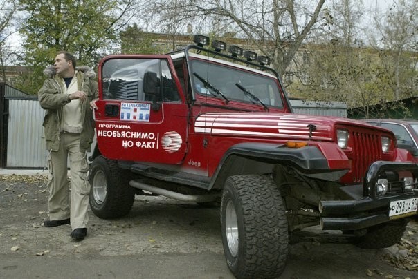 Jeep Wrangler YJ , машина из "Необъяснимо, но факт"