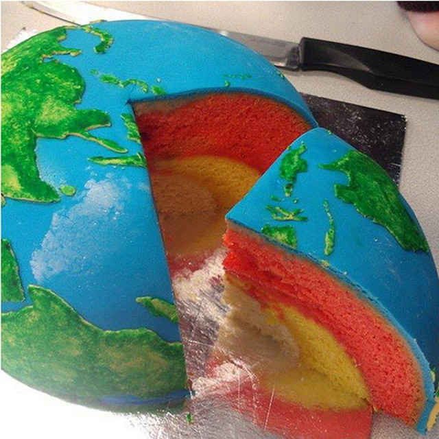 Планета Земля: необычный торт от Rhiannon