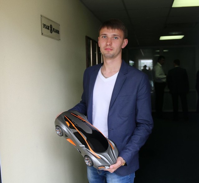 В Крыму создали дизайн лучшего спорткара в мире Milano Red