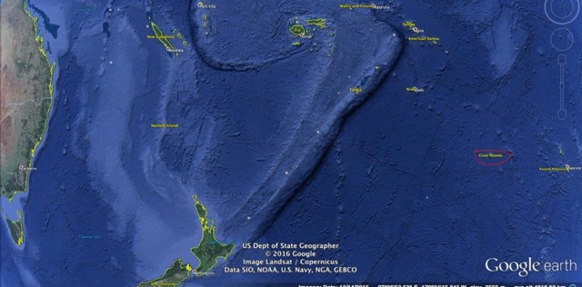 Острова Кука. Rarotonga