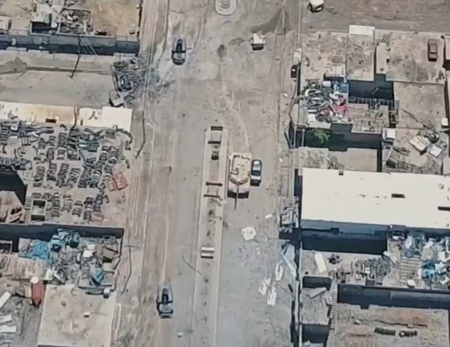 Уничтожение иракского танка Abrams джихадмобилем
