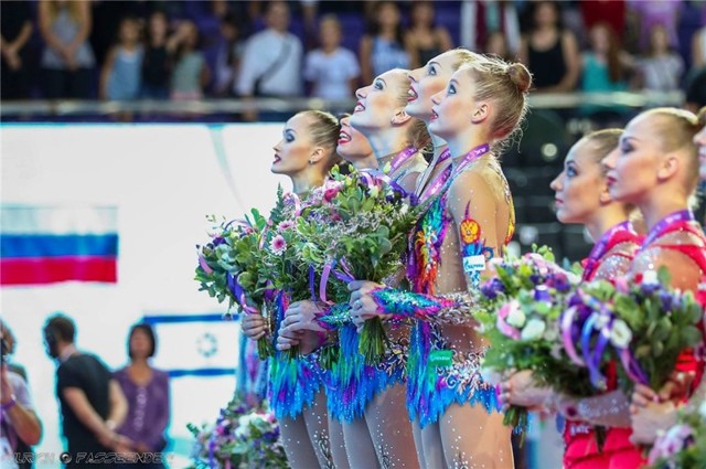 Сборная России завоевала золото чемпионата Европы 2017 года по художественной гимнастике