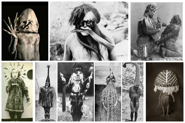 Поразительные шаманские атрибуты в исторических фотографиях