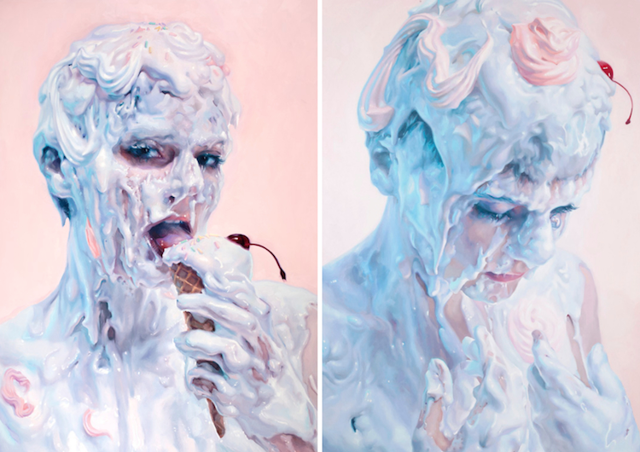 «Не молоко»: соблазнительные картины от Ивана Алифана