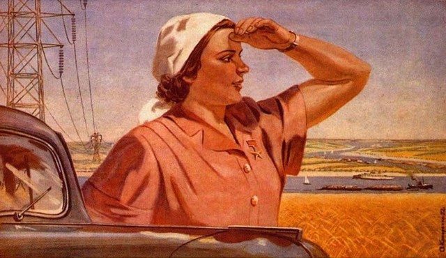 Идеальная колхозница: какие женщины считались красивыми в советском селе