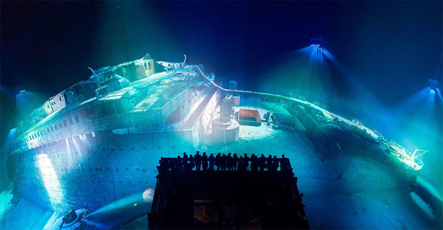 Крупнейшая в мире панорама "Титаника" в Лейпциге
