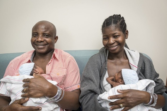 Американка, которая не могла родить 17 лет, выносила сразу шестерых близнецов