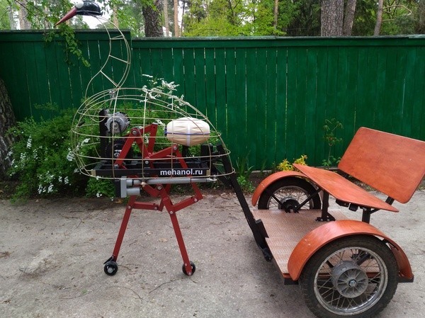 Электростраус (шагающий прототип)